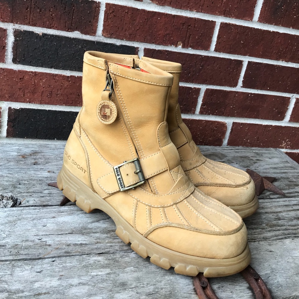 ❄️POLO SPORT RALPH LAUREN BOOTS size 7 1/2